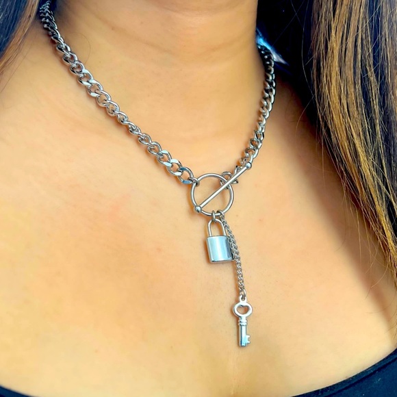 Jewelry - WGP Chain Lock Necklace